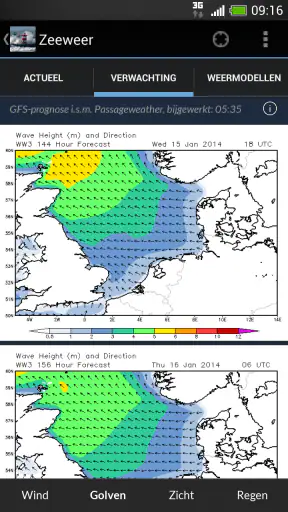 Seewetter - nautische App screenshot 2