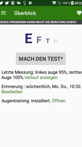 Sehtest screenshot 7