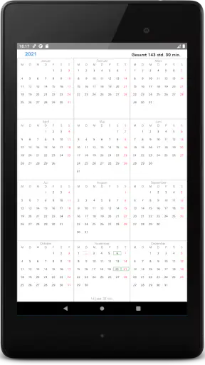 ShiftCal+ Dienstplan Kalender screenshot 11