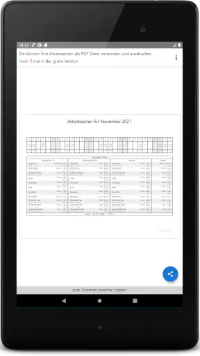 ShiftCal+ Dienstplan Kalender screenshot 12