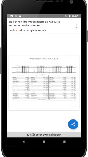 ShiftCal+ Dienstplan Kalender screenshot 4