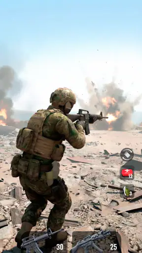 Shoot Out－Waffen Schieß Spiele screenshot 1