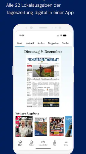shz E-Paper screenshot 1