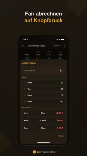 Skat Punkte Rechner screenshot 7