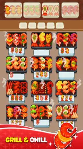 Skewer Jam: Food Sort screenshot 2