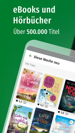 Skoobe: Bücher lesen und hören screenshot 1