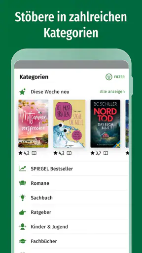 Skoobe: Bücher lesen und hören screenshot 4