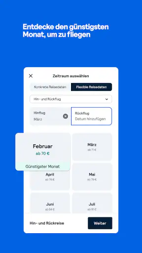 Skyscanner Flüge Hotels Autos screenshot 3