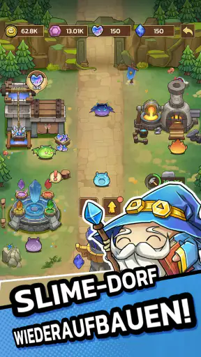 Slime Castle — Idle TD-Spiel screenshot 3