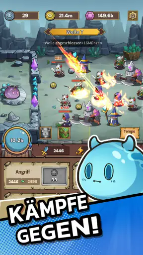 Slime Castle — Idle TD-Spiel screenshot 8