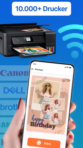 Smart Drucker App für Handy screenshot 5