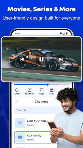 Smart TV Player: IPTV Smarters screenshot 11