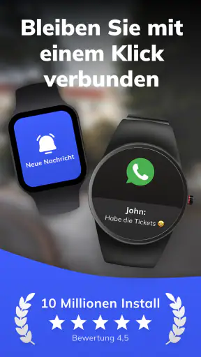 Smartwatch BT-Benachrichtigung screenshot 1