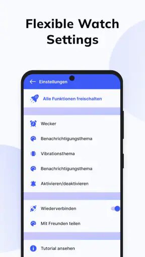 Smartwatch BT-Benachrichtigung screenshot 10