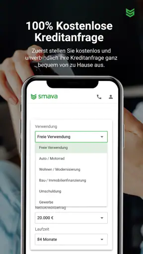 smava - Kreditvergleich screenshot 3