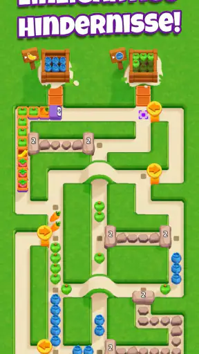 Snacky Dash: Food Maze Puzzle screenshot 2