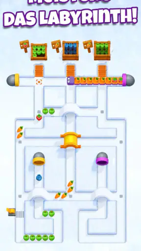 Snacky Dash: Food Maze Puzzle screenshot 3