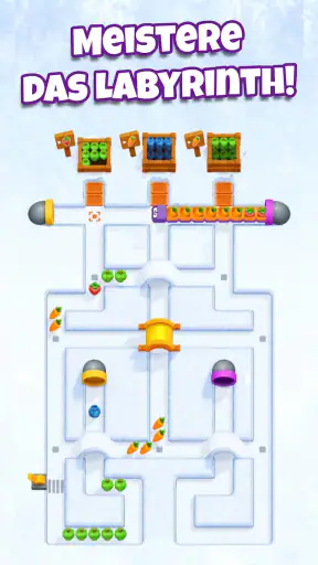 Snacky Dash: Food Maze Puzzle screenshot 7