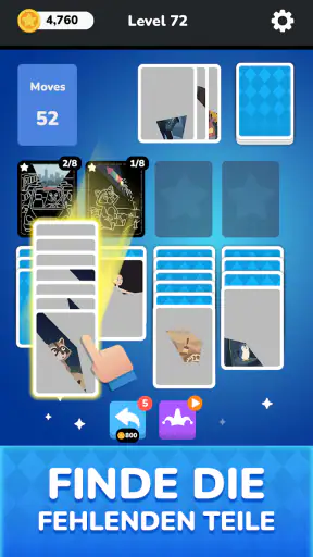 Solitaire - Puzzle Images screenshot 8