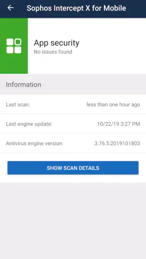 Sophos Intercept X for Mobile screenshot 5