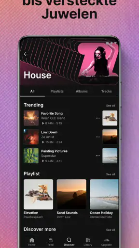 SoundCloud: Musik entdecken screenshot