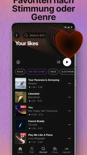 SoundCloud: Musik entdecken screenshot