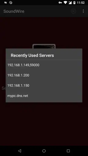 SoundWire Full-Audio Streaming screenshot 2