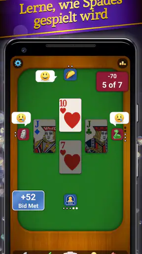 Spades: Classic Card Games screenshot 1