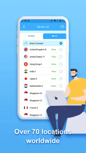 Speedy Quark VPN - VPN Master screenshot 11
