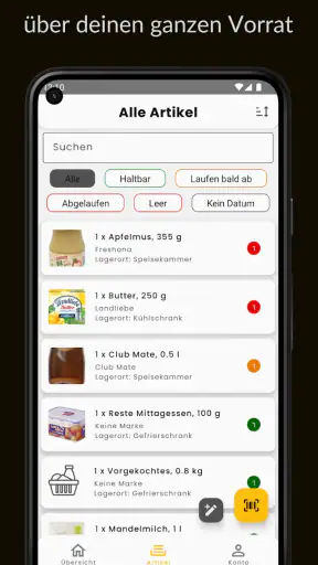 Smantry – Speisekammer App screenshot 2