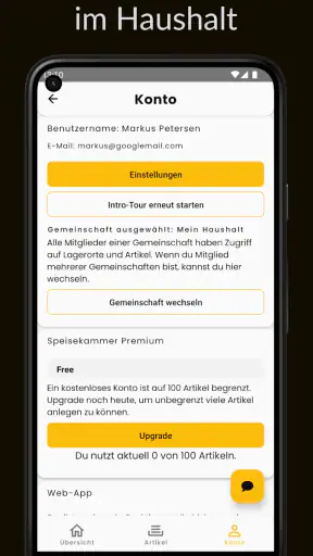 Smantry – Speisekammer App screenshot 3