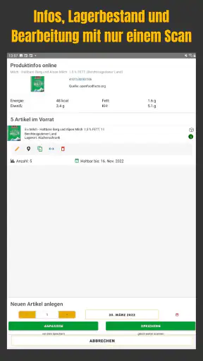 Smantry – Speisekammer App screenshot 8