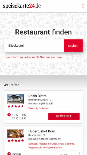 speisekarte24.de screenshot 3