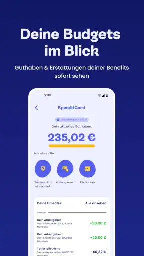 spendit | myBenefits screenshot 2