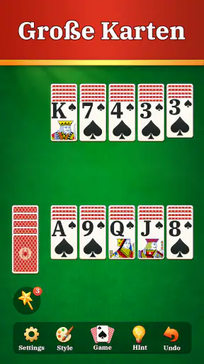Spider Solitaire screenshot 2