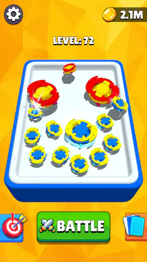 Spinner Merge Fight Spiel screenshot 9