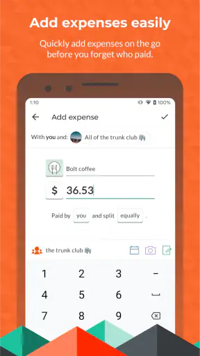 Splitwise screenshot 3