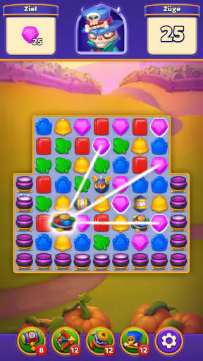 Spooky Suites: Match-3-Puzzle screenshot 10