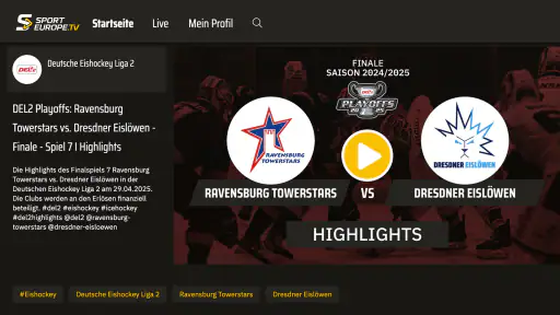 Sporteurope.TV screenshot 5