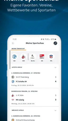 SPORTSCHAU screenshot 5