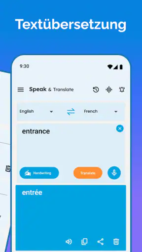 Sprechen und übersetzen screenshot 7