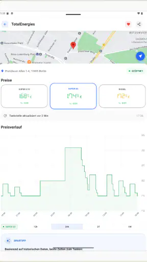 SpritCheck: Günstig Tanken screenshot 10