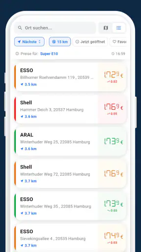 SpritCheck: Günstig Tanken screenshot 3
