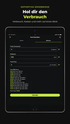 Spritrechner: Verbrauch screenshot 12