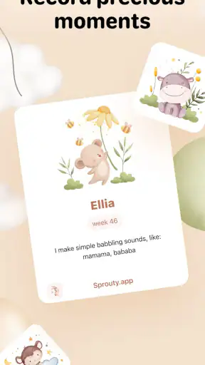 Sprouty: Baby Wachstum Tracker screenshot 8