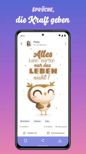 Sprüche App: Zitate & Bilder screenshot 4