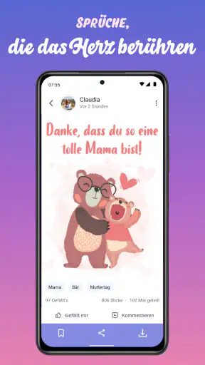 Sprüche App: Zitate & Bilder screenshot 5