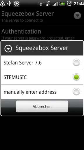 SqueezePlayer screenshot 2
