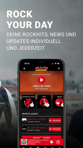 STAR FM – die Rock-App screenshot 2