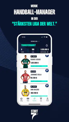 START7 - Der Handball Manager screenshot 2
